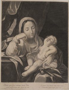 Madonna con Bambino dormiente